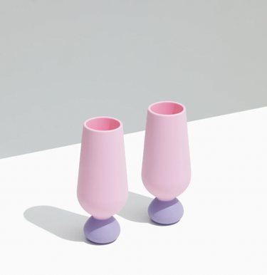 Unbreakable Silicone Bubble Champagne Flute Set - STUDIO JO STORE